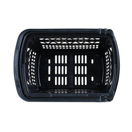 In2Value B.V. Panier d'achat 52L Noir (RAL 9005) 4 roulettes