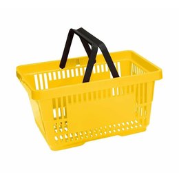 In2Value B.V. Panier 22L Jaune 2 Poignées