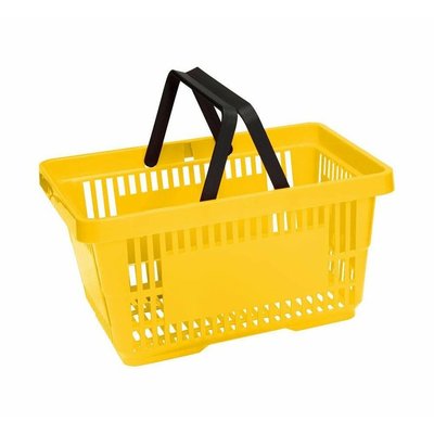 In2Value B.V. Panier 22L Jaune 2 Poignées