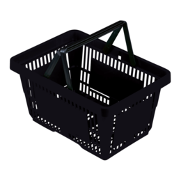 In2Value B.V. Panier 22L Noir 2 Poignées