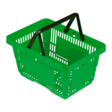 In2Value B.V. Panier 22L Vert (RAL 6018) 2 Poignées