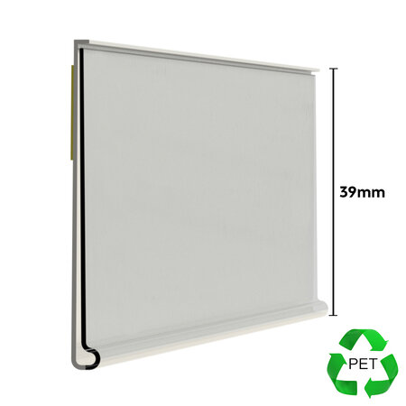 In2Value B.V. Scannerprofiel (PET) zelfklevend 39mm insteekhoogte