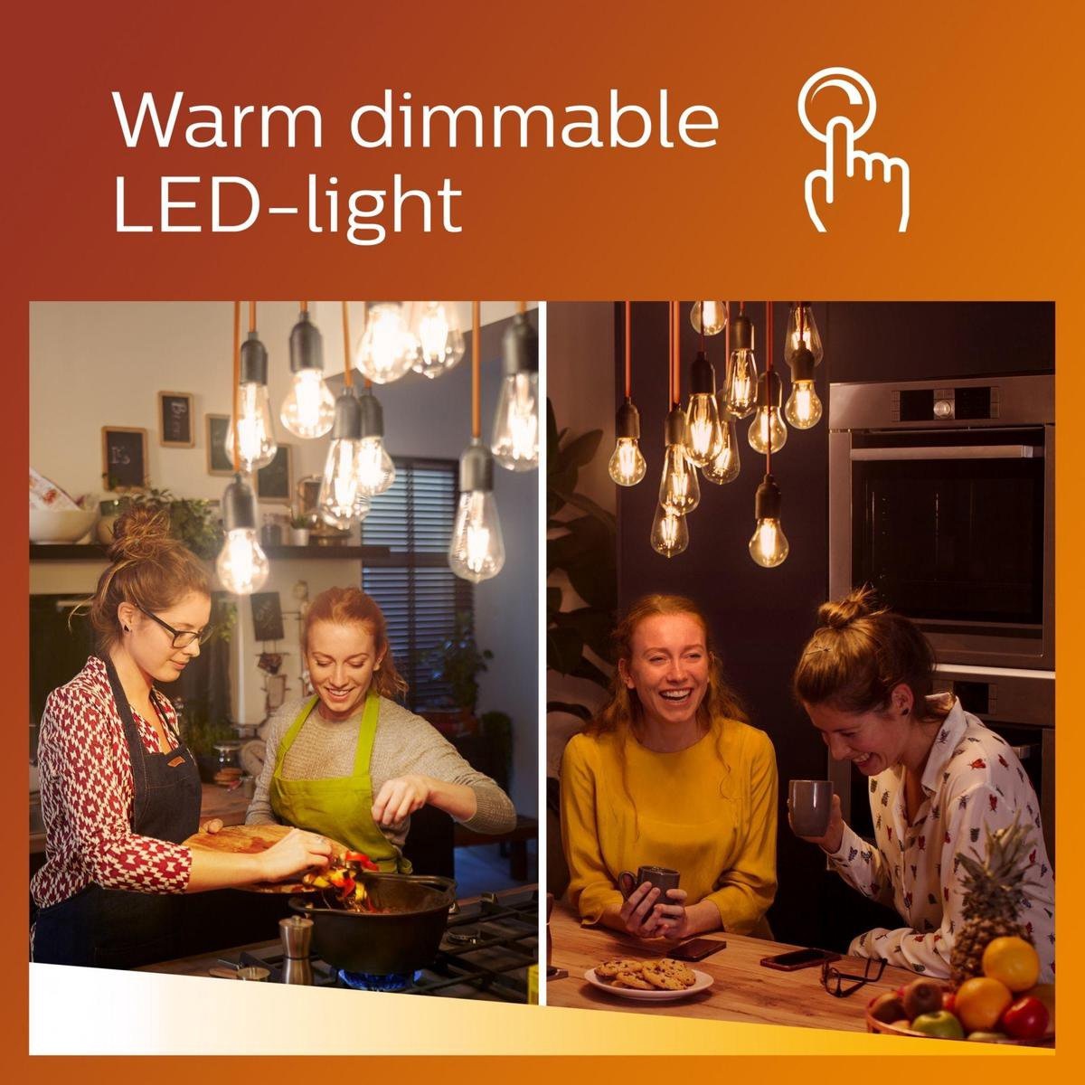 Menagerry browser liefdadigheid Philips GU10 LED lamp 3.8W / 50W WarmGlow Dimbaar - DMQ