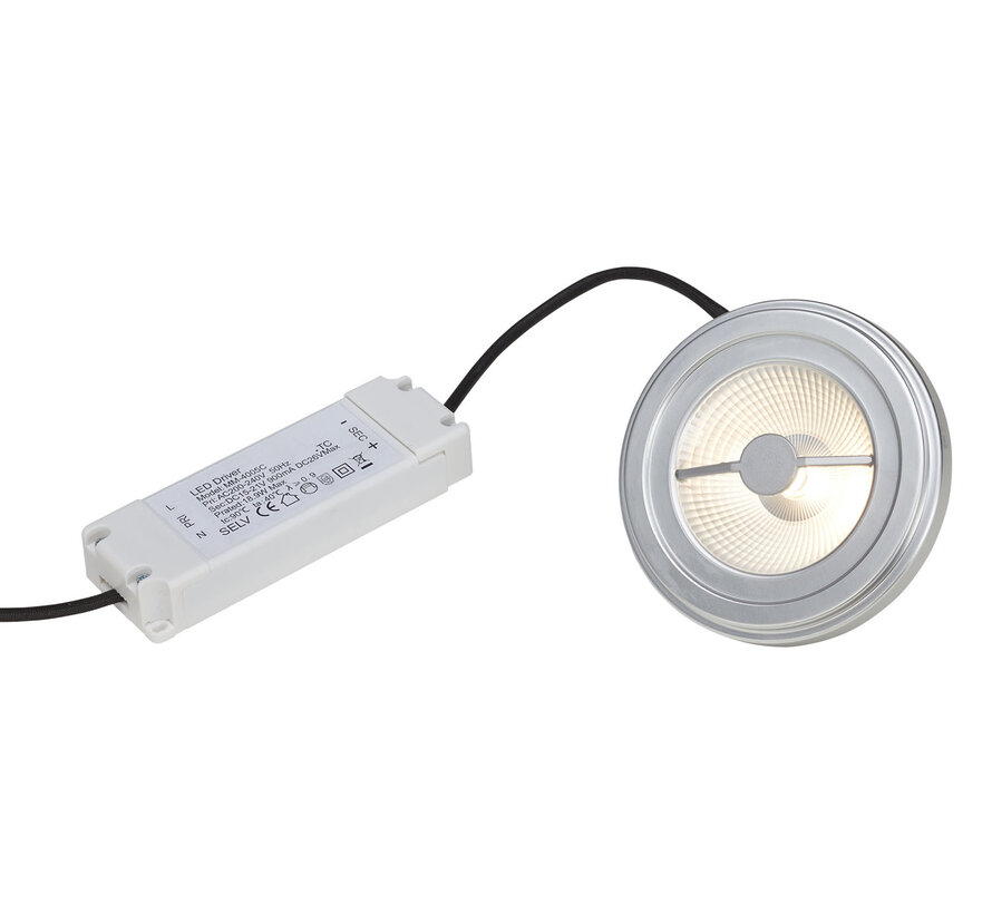 LED AR111 G53 Dim to warm 2700-2200K