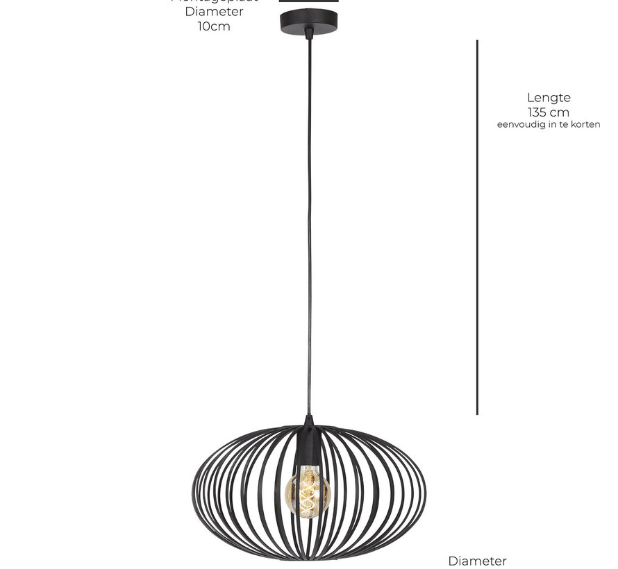 Hanglamp Lira ZGAN - Verpakking met stickers
