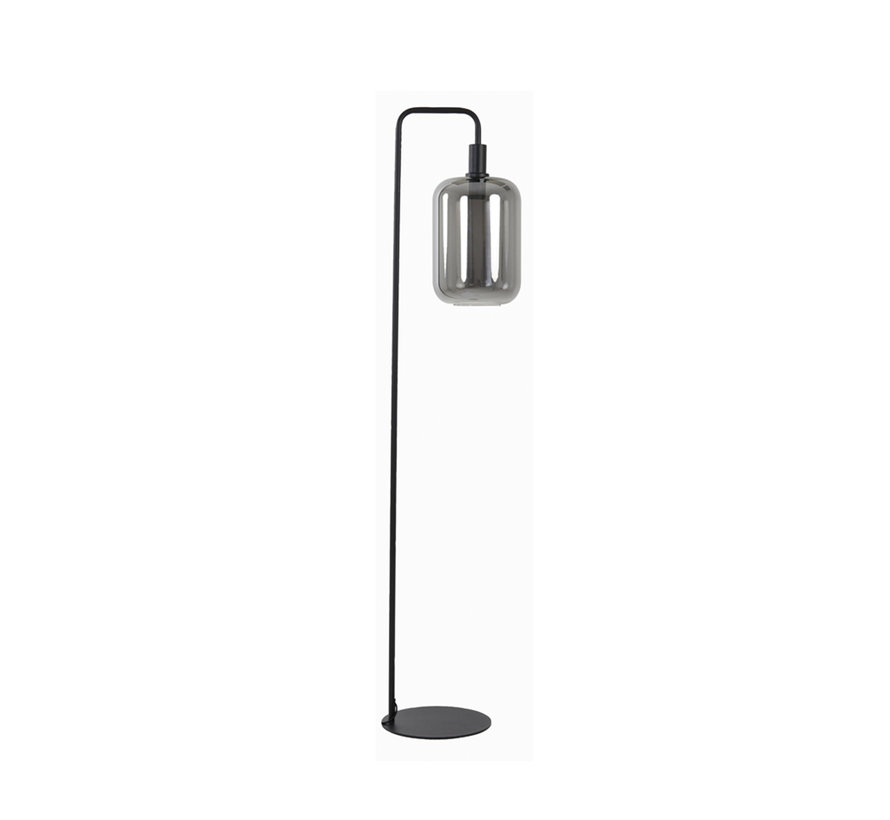 Vloerlamp LEKAR Smoke Glas