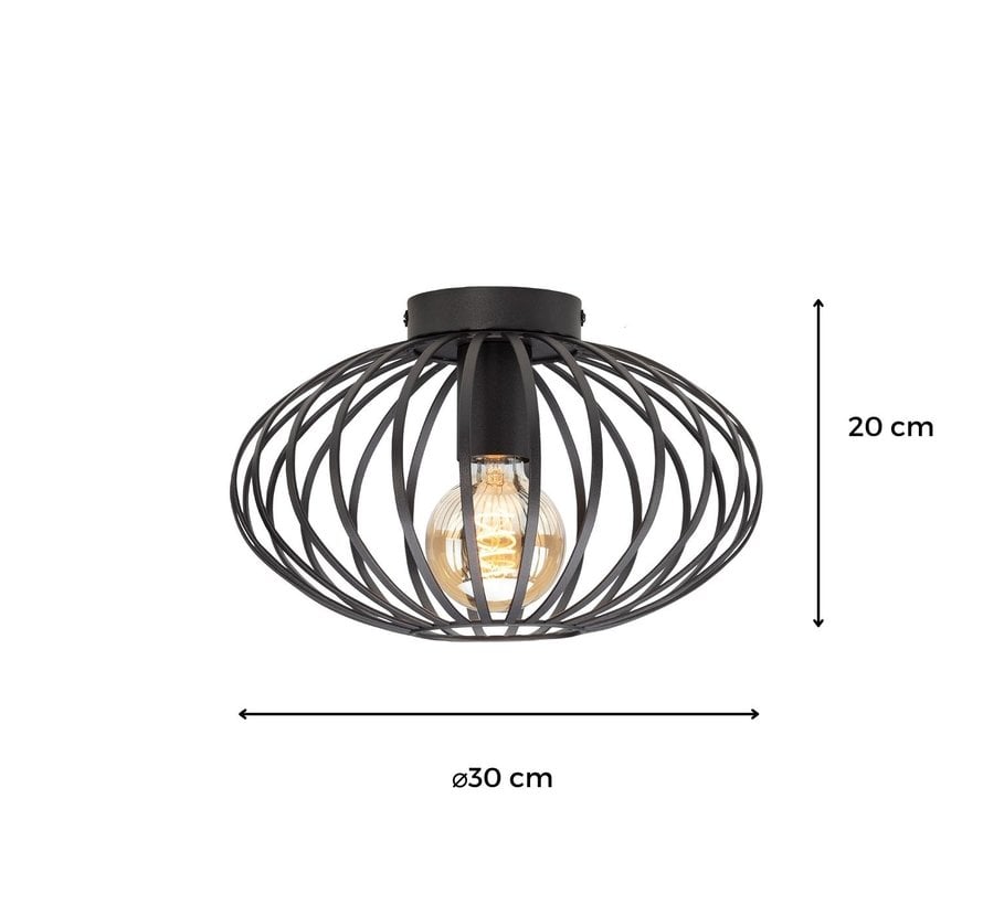 Plafondlamp Lira - Ø30 cm