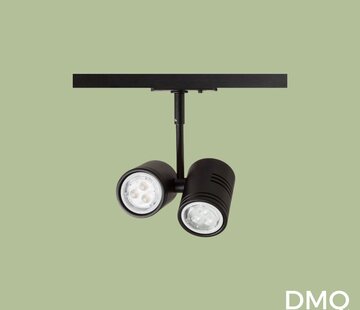 DMQ Track Light GU10 Double - Black - Marlow
