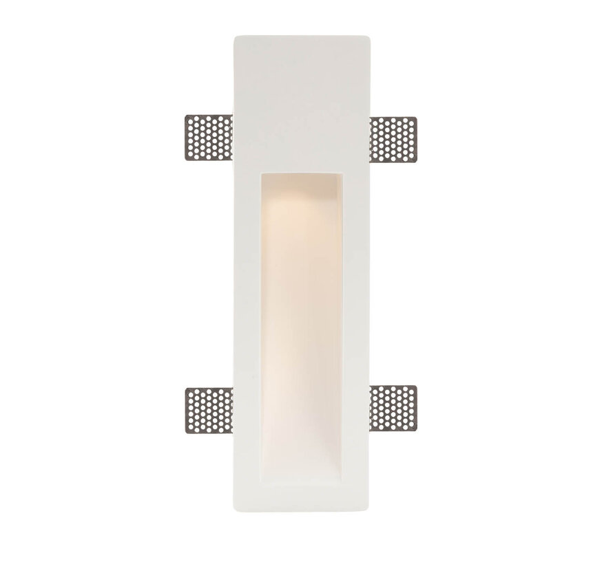 Trimless trapverlichting - Gips - GU10