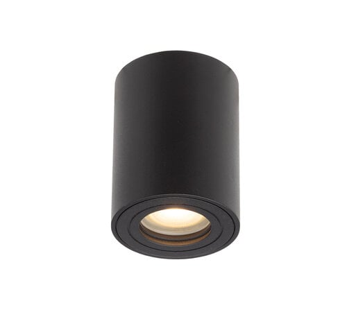 DMQ DMQ Plafondspot Badkamer Zwart - Ø 8 cm - IP65 - GU10