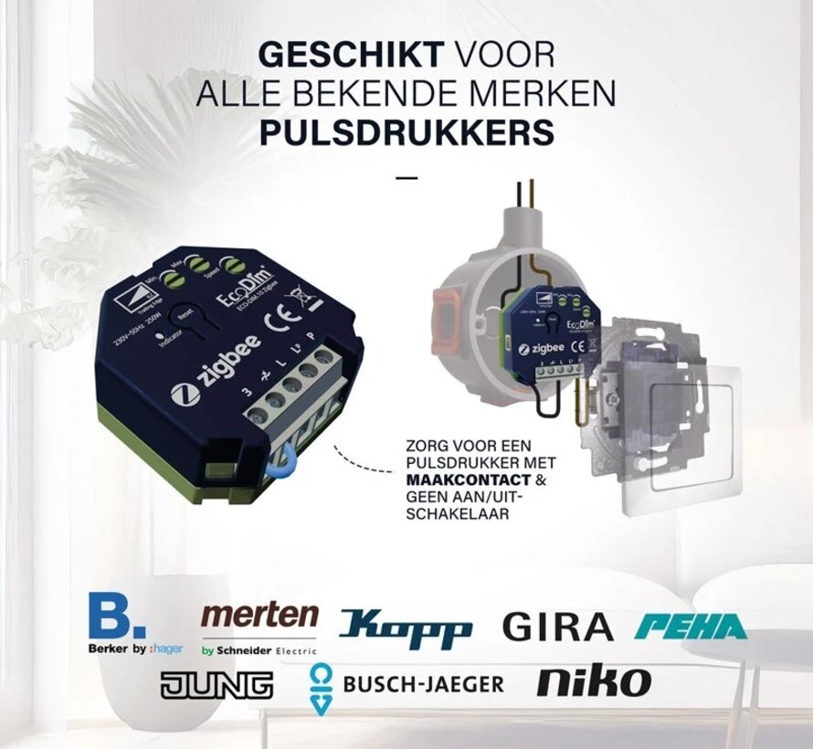 EcoDim - Zigbee LED dimmer module - Dim 10
