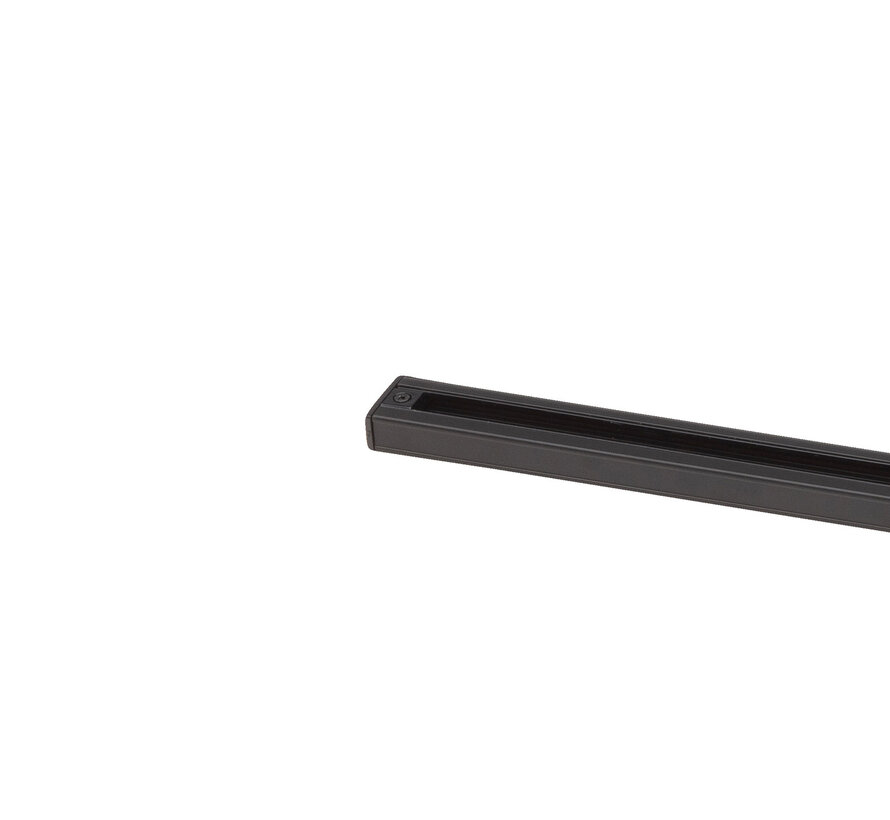 Track Rail 2 meter - 1-Fase - Zwart