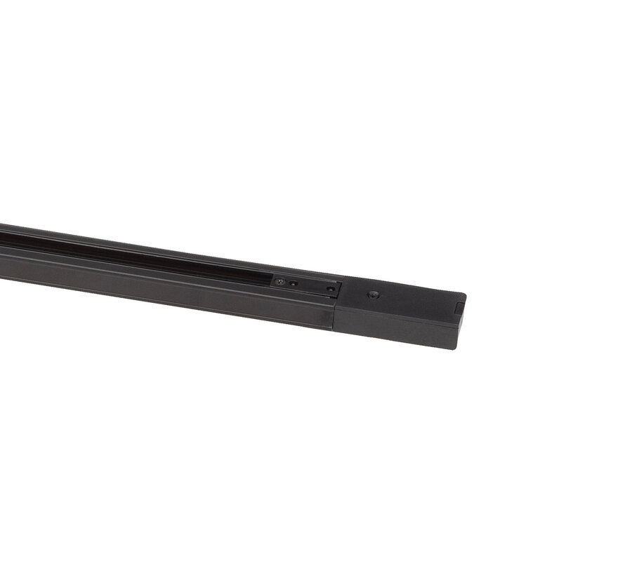 Track Rail 2 meter - 1-Fase - Zwart
