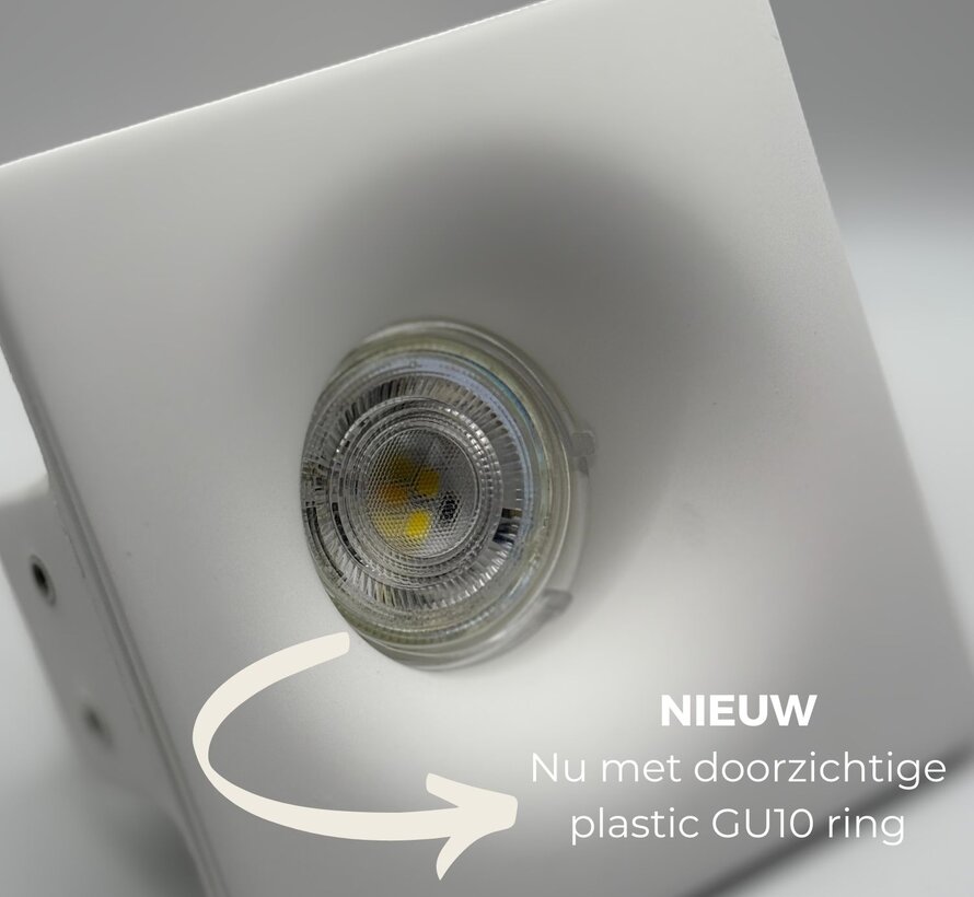 Trimless Inbouwspot Moon - Gips GU10 Rond