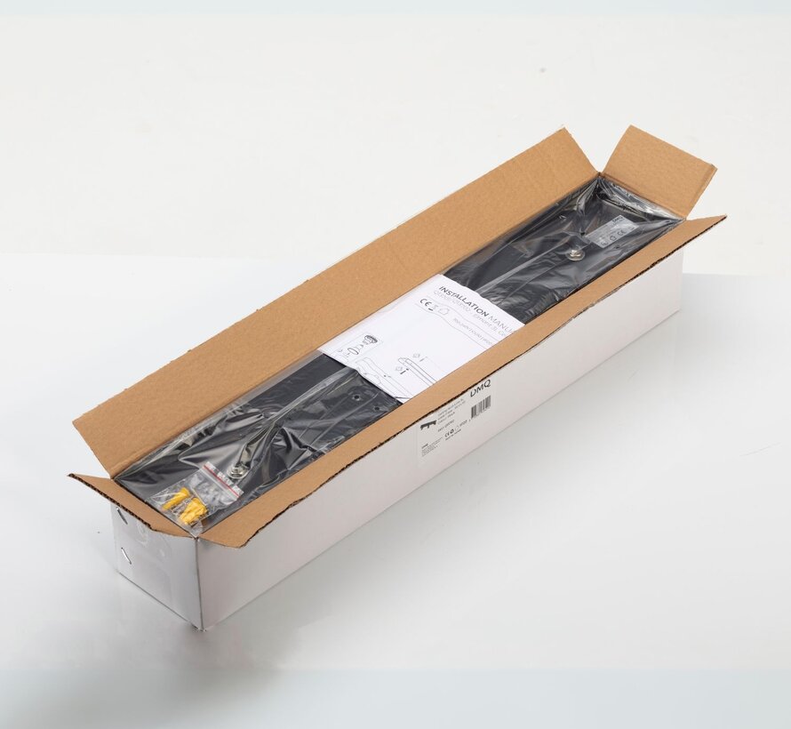 Plafondspot Elmont 2 Zwart - Brede montageplaat 10cm