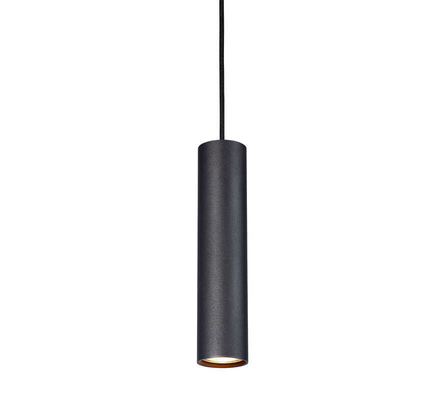 Hanglamp Elmont Tube Mat Brons