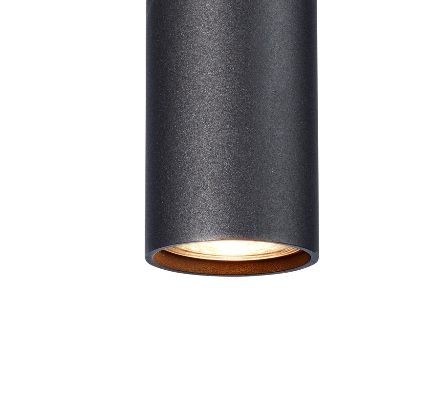 Hanglamp Elmont Tube Mat Brons