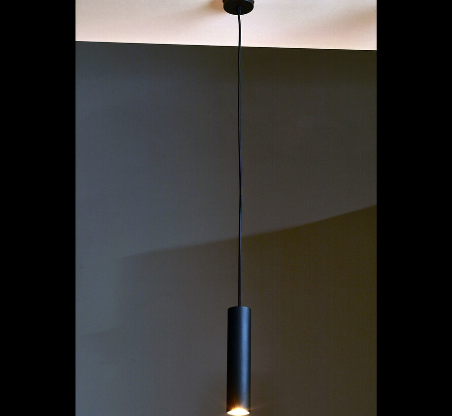 Hanglamp Elmont Tube Mat Brons