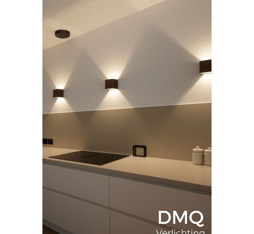 Wandlamp Macon Zwart
