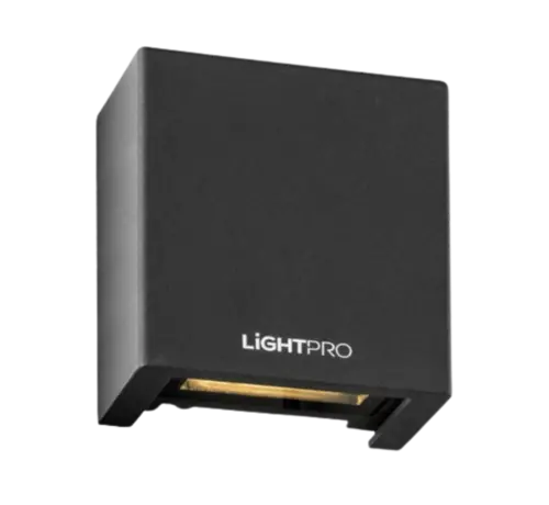 Lightpro Tiga Wall Buitenlamp – Wandarmatuur 12V – Zwart