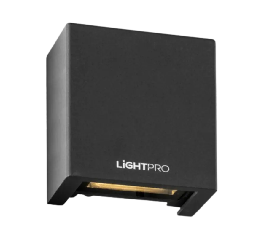 Tiga Wall Buitenlamp – Wandarmatuur 12V – Zwart