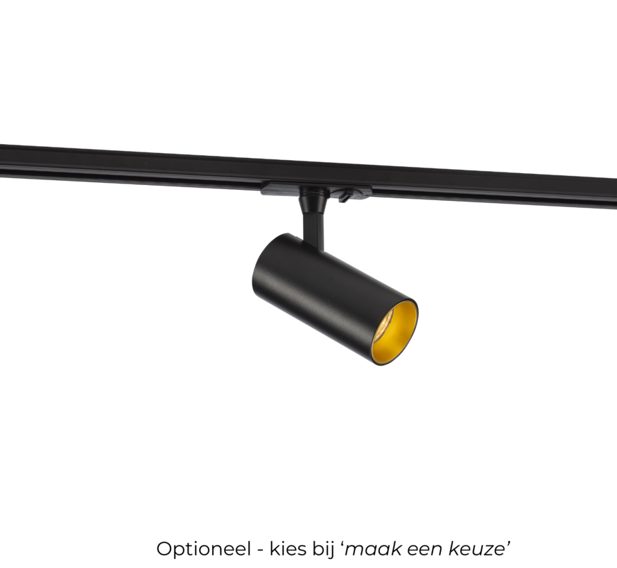 Railspot Atria One - 1-Fase GU10 - Zwart