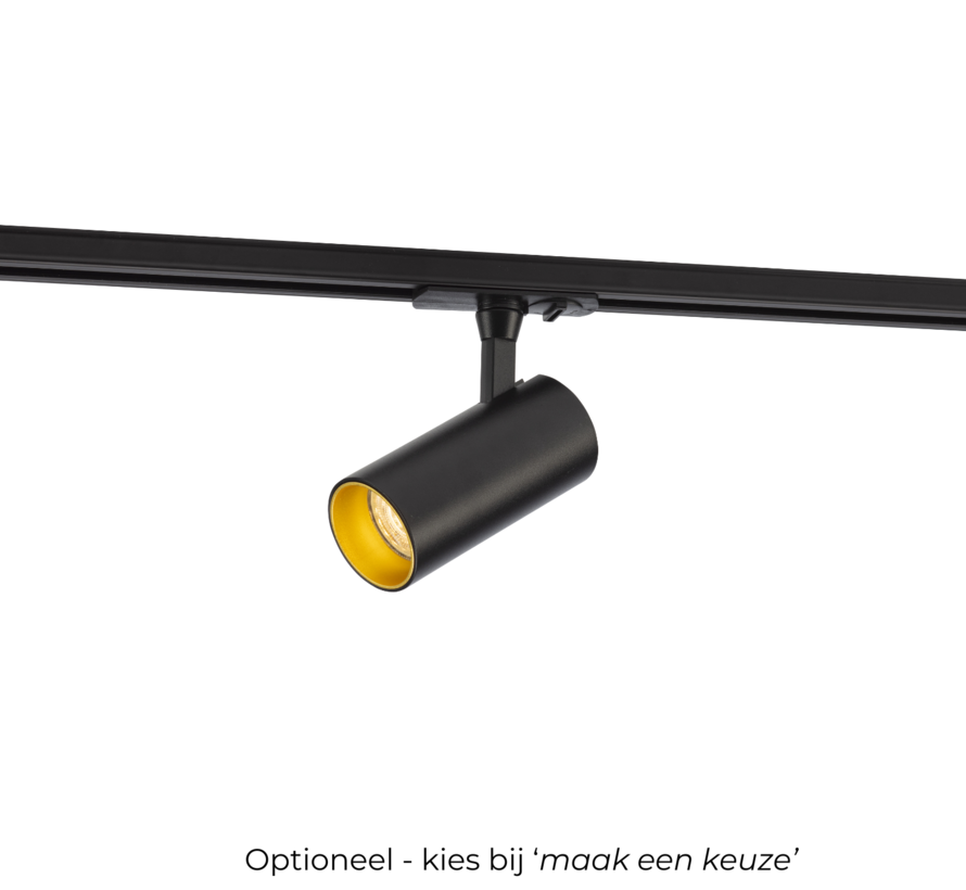 Railspot Atria One - 1-Fase GU10 - Zwart