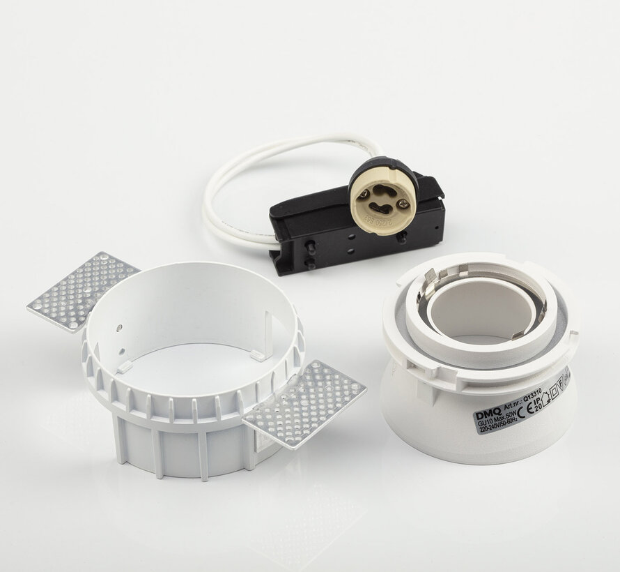 Trimless inbouwspot GU10 Moon 1 Rond Wit