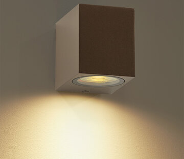 DMQ Wandlamp buiten Delmont 1 Mat Brons