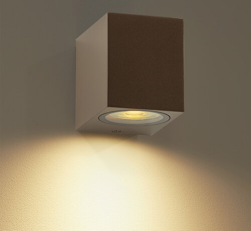 DMQ Wandlamp buiten Delmont 1 Mat Brons