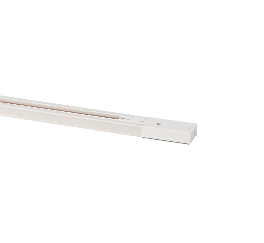 Track Rail 3 meter - 1 Fase - Wit