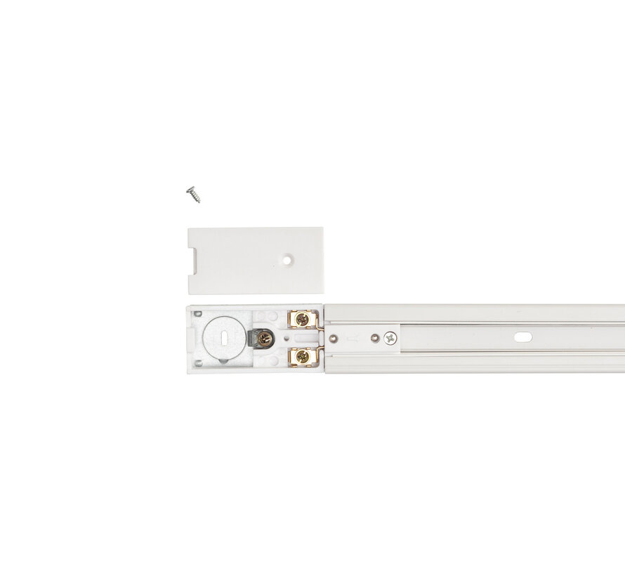 Track Rail 3 meter - 1 Fase - Wit