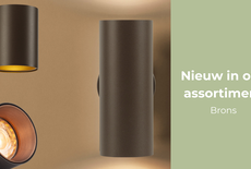 Nieuw in assortiment: bronzen verlichting