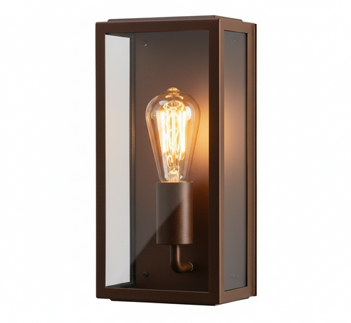DMQ Wandlamp Boston voor Buiten - Rusty Brons