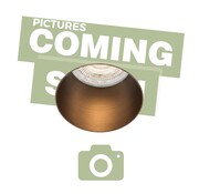 DMQ Trimless inbouwspot GU10 Myra Rond Geborsteld brons