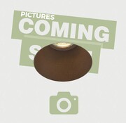 DMQ Inbouwspot GU10 Luna Rond Mat brons - Extra kleine rand