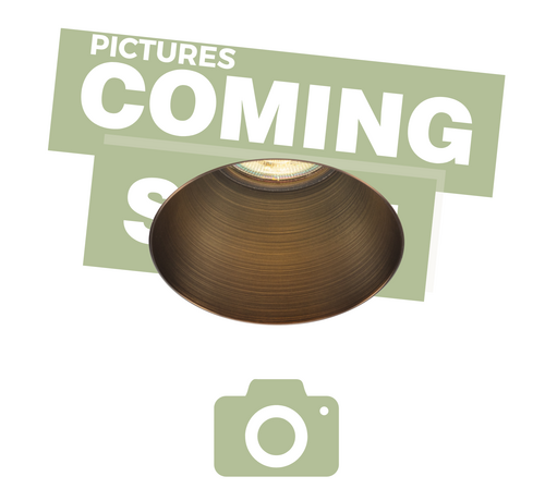 DMQ Inbouwspot GU10 Luna Rond Geborsteld brons - Extra kleine rand