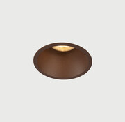 DMQ Inbouwspot GU10 Luna Rond Mat brons - Extra kleine rand