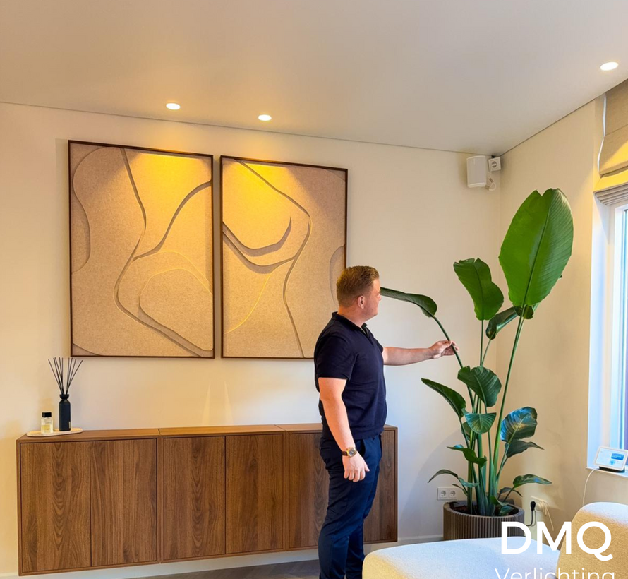 Inbouwspot GU10 Luna Rond Wit - Extra kleine rand