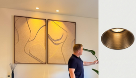 De trend van 2026? Bronzen inbouwspots!