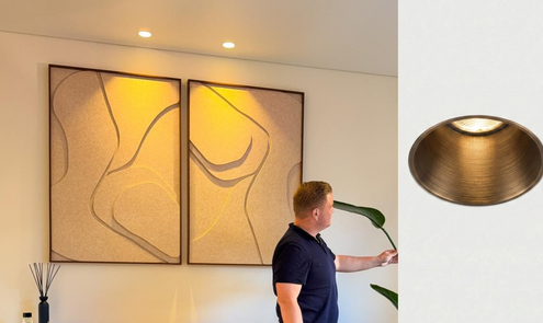 De trend van 2026? Bronzen inbouwspots!