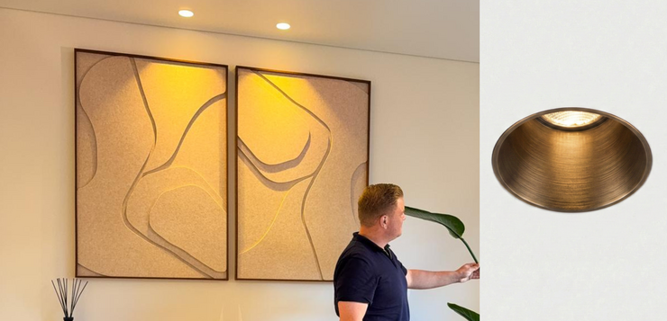 De trend van 2026? Bronzen inbouwspots!