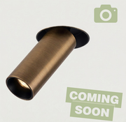 DMQ Trimless Richtspot Tube Myra – LED – Geborsteld Brons