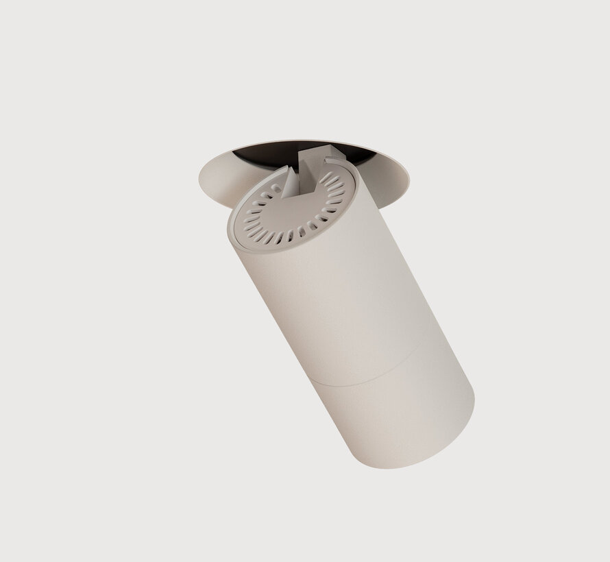 Trimless inbouw richtspot GU10 Moon 1 Wit