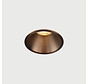 Inbouwspot IP54 LED Luna Rond Geborsteld brons - Extra kleine rand
