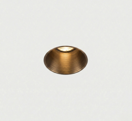 DMQ Trimless inbouwspot Lark IP65 35mm LED Geborsteld brons