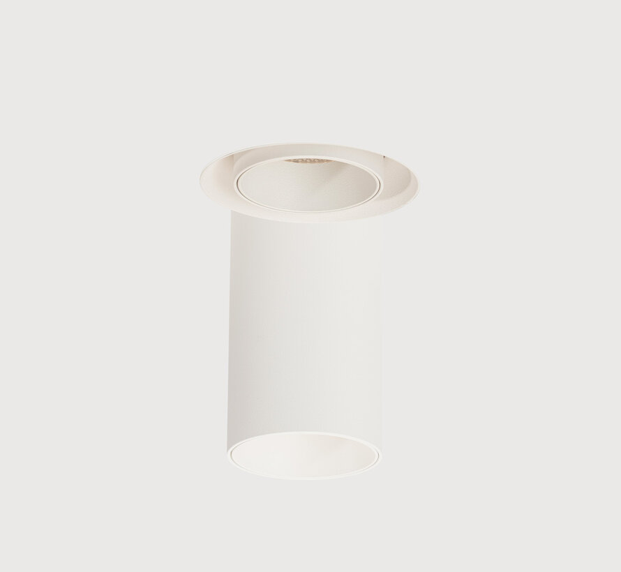 Trimless inbouw richtspot geïntegreerde LED 10W Moon 1 - Wit