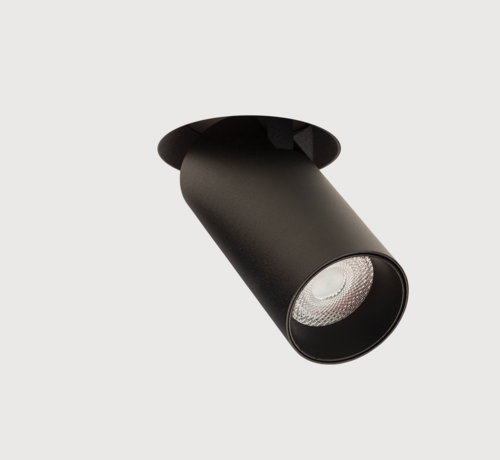 DMQ Trimless inbouw richtspot geïntegreerde LED 10W Moon 1 - Zwart