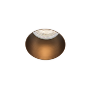 DMQ Trimless inbouwspot GU10 Myra Rond Geborsteld brons