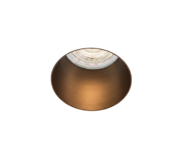 DMQ Trimless inbouwspot GU10 Myra Rond Geborsteld brons